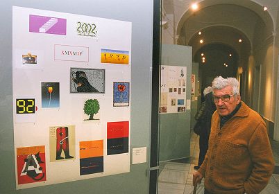 New Year's card exhibition in Brno